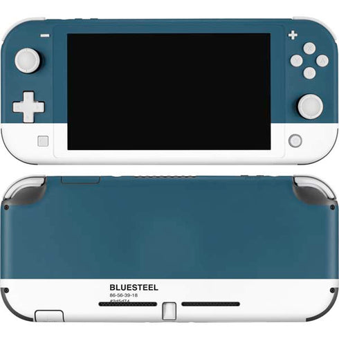 Bluesteel Color Palette Nintendo Switch Lite Skin